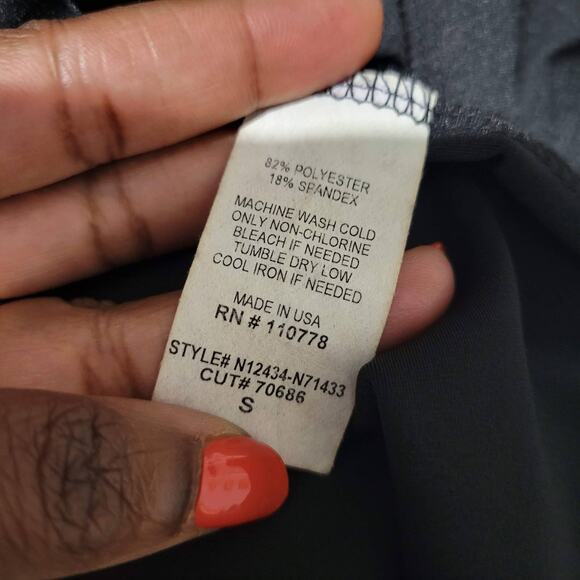 Dolls Kill Flare Pants Black Lace Up Shiny Stretch High Waist Grommet Size Small - Picture 9 of 16